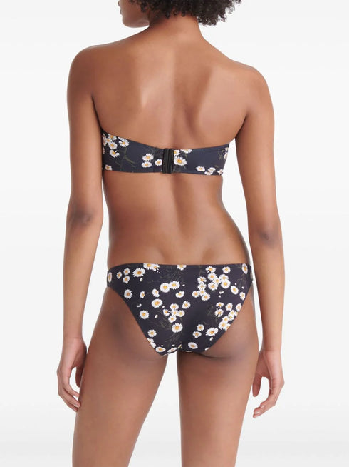 Tendrement floral-print bikini top
